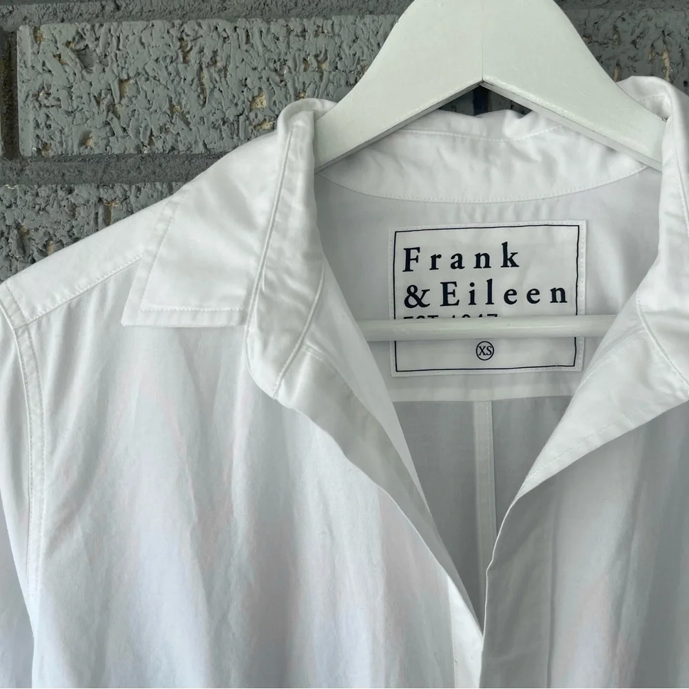 Frank & Eileen Grace Eyelet Midi Dress White Size XS $598 - Picture 4 of 7
